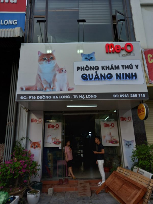 Biển hiệu quảng cáo Phòng khám thú y Quảng Ninh
