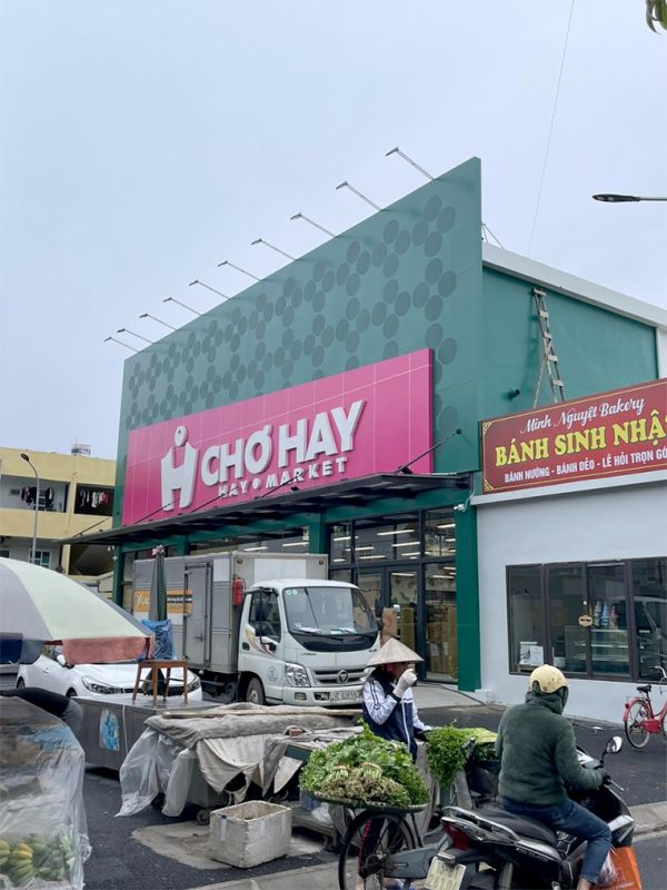 biển quảng cáo siêu thị mini CHỢ HAY tại Hải Phòng