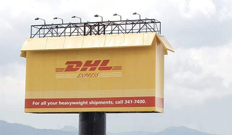 Biển quảng cáo DHL Big Box